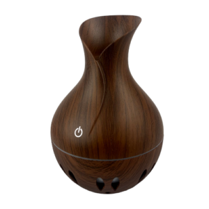Humidificador Mini USB Imitación Madera Oscura o Clara 130 ml