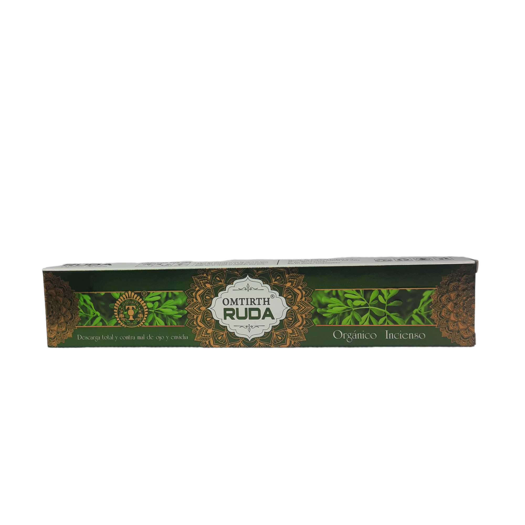 Incienso Orgánico Ruda 20 cms - Omtirth